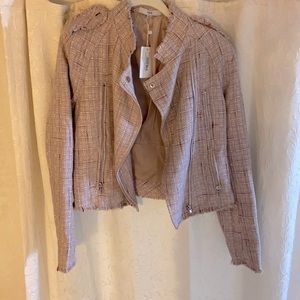 NWT| Fate| Felicia Fringe Tweed Jacket